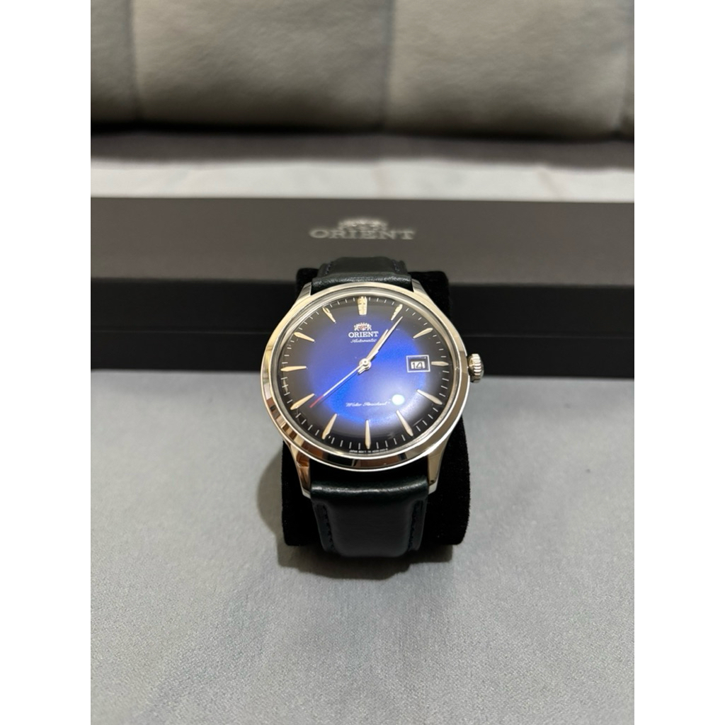 Orient Bambino V4 FAC08004D Jam Tangan Pria Classic Automatic Blue Dial