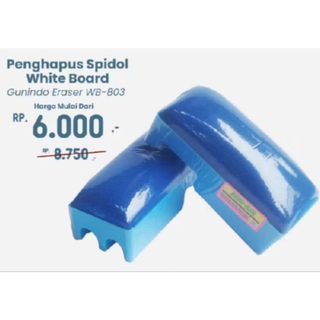 

penghapus papan tulis whiteboard gunindo 1pcs