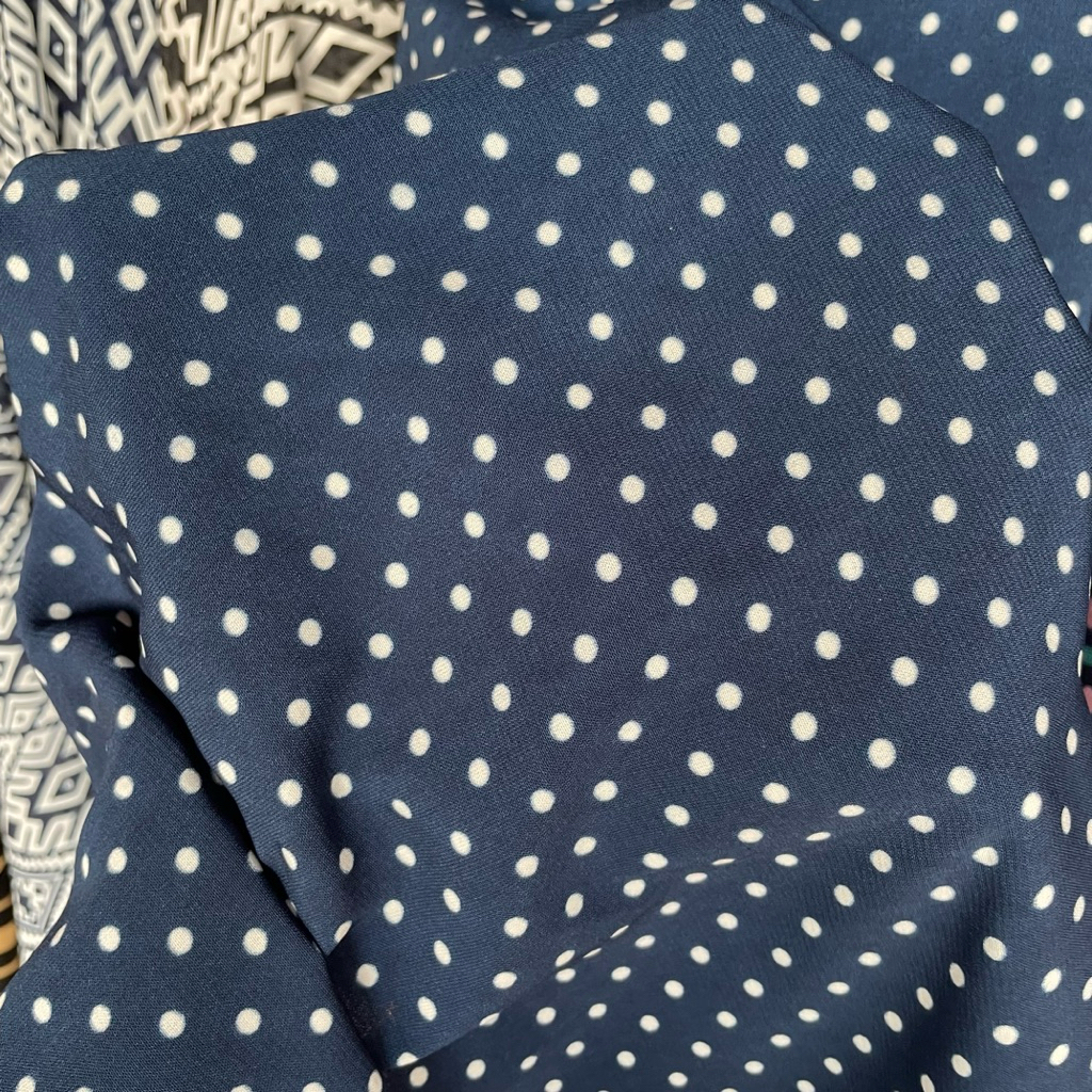 kain wolpeach motif polkadot premium - kain soft wolfis - kain monalisa motif apc