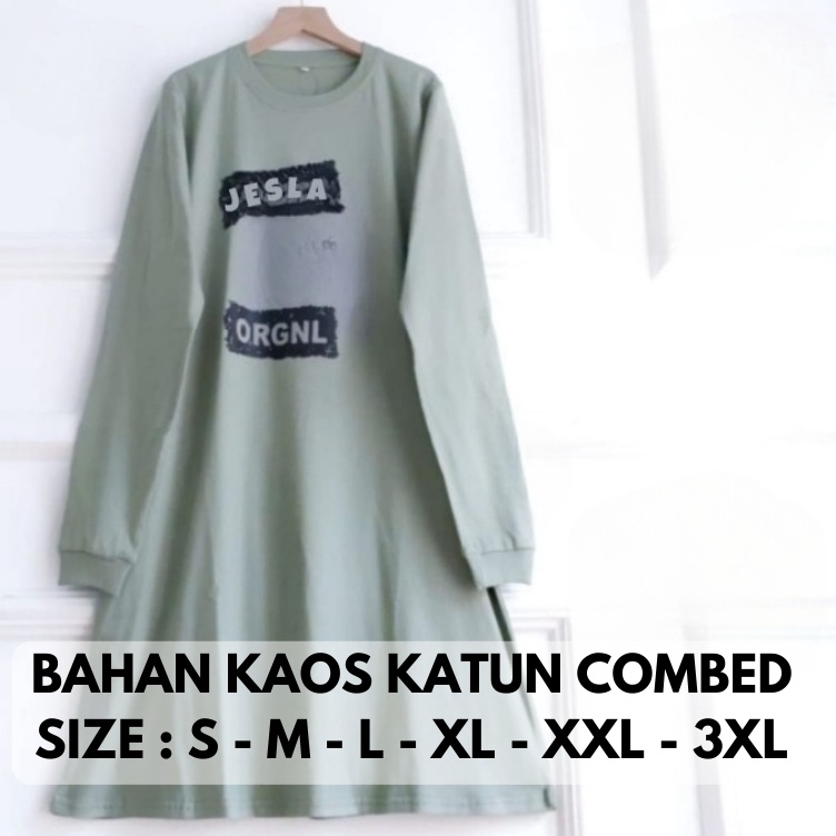 KODE I14Q Blouse Wanita Korean Style Zana Top BO Bahan Kaos Katun Combed Aplikasi Sablon Size S M L 