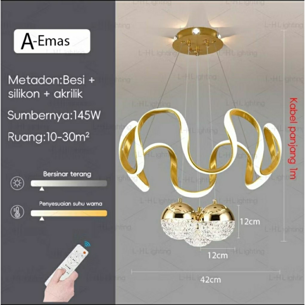 lampu gantung minimalis / lampu gantung plafon / lampu gantung / lampu minimalis