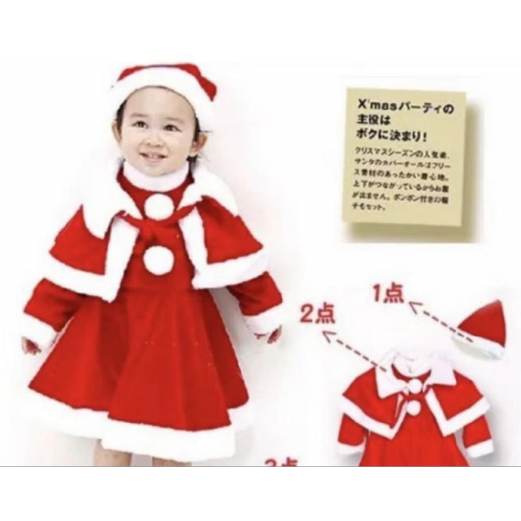baju natal anak/baju anak natal baby