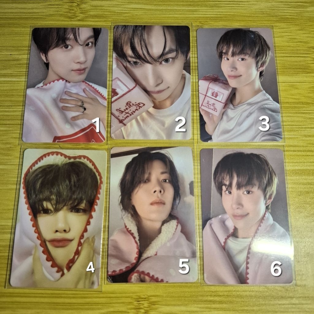 Official NCT 127 & NCT DREAM PINK CHRISTMAS 2024 PHOTOCARD