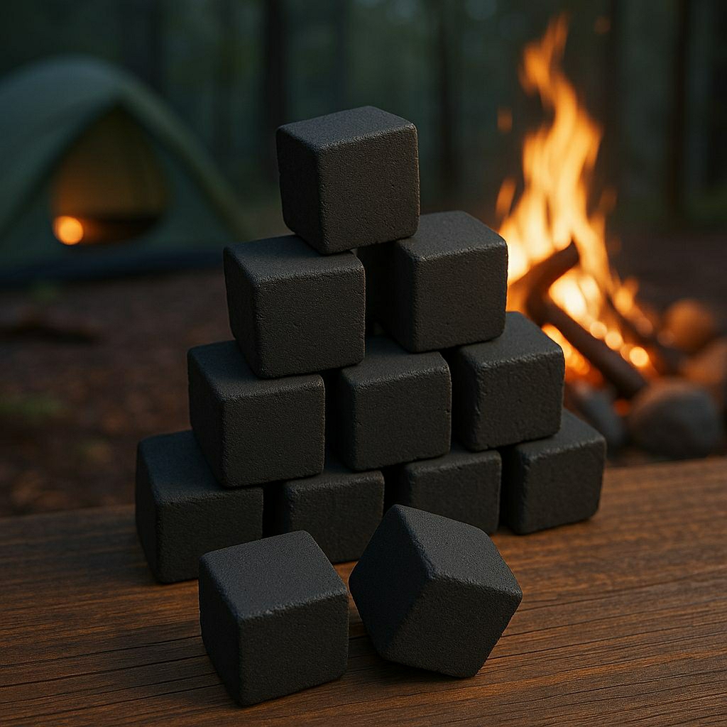 KHUSUS JAMBI Arang Briket 1kg Batok Kelapa Coconut Balok Cube Coco nut Shell 1 kg 1000 gram gr 1000g