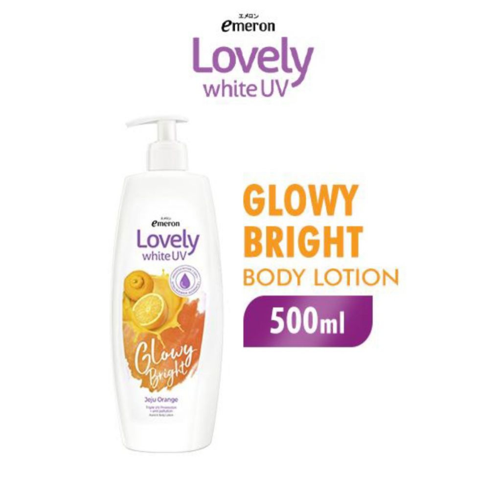 Emeron Lovely White UV Glowy Bright Jeju Orange 500ml