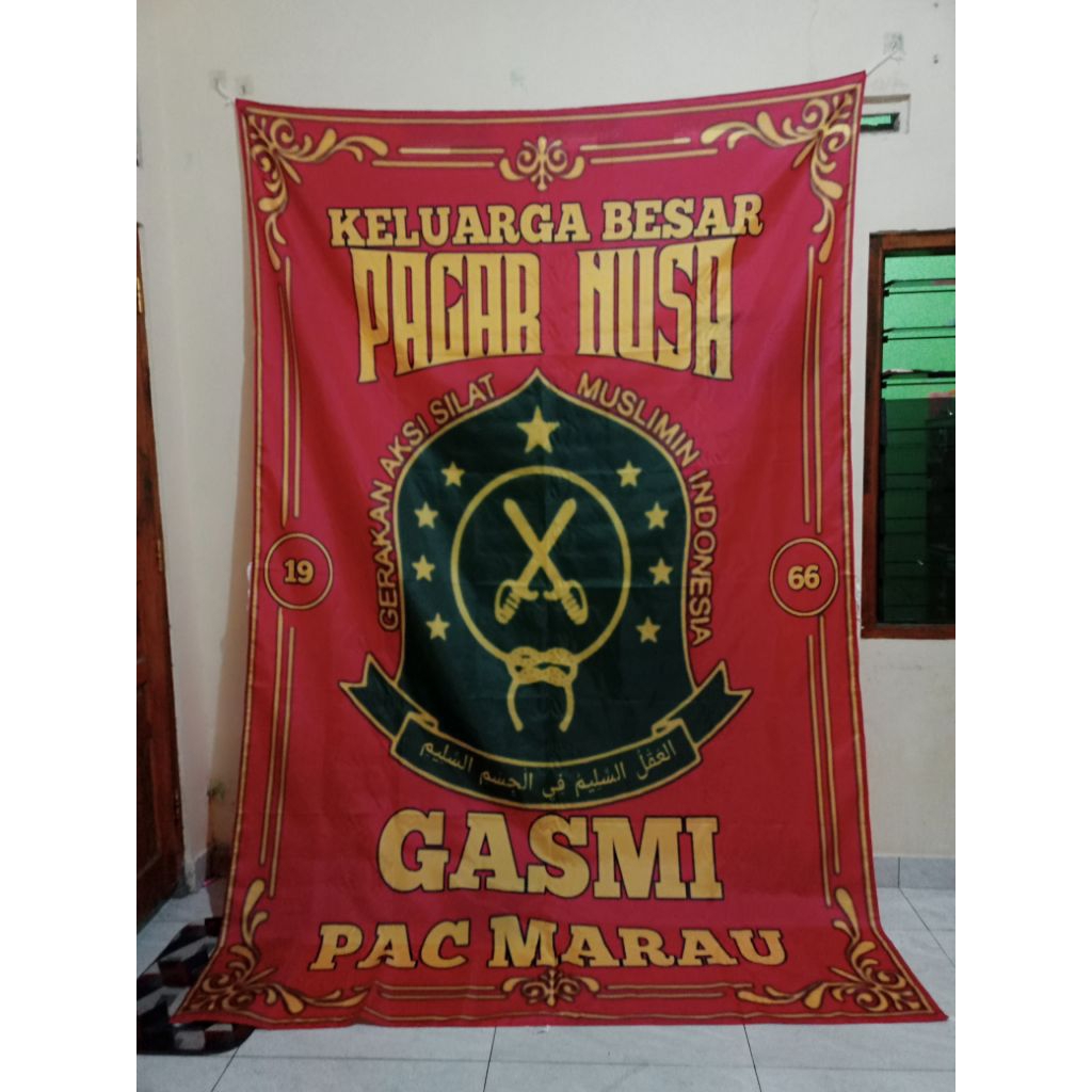 BENDERA GASMI BENDERA PAGAR NUSA BENDERA PRINTING