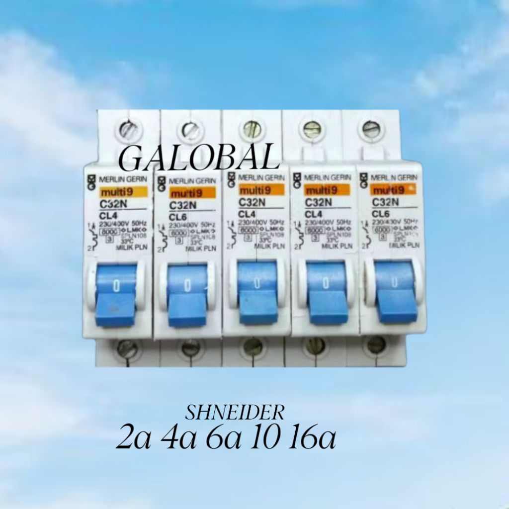 MCB MIRLIN 4A 6A bekas