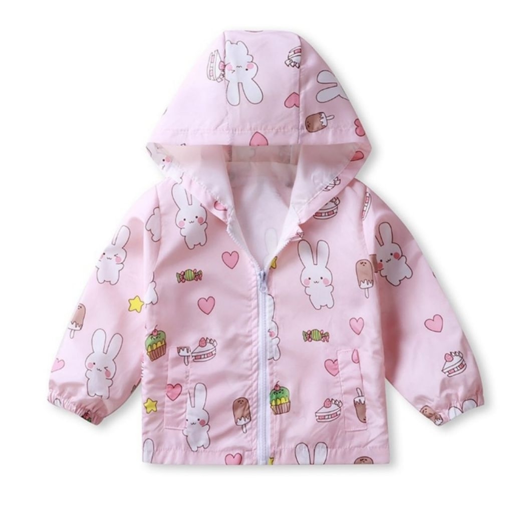 Jacket Anak Pink Bunny Sweets / Jacket Anak Perempuan