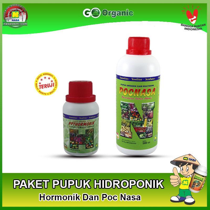 PUPUK ORGANIK NASA SATU PAKET - PUPUK CAIR ORGANIK NASA - NASA 500CC HRN 100CC - pupuk penyubur tana