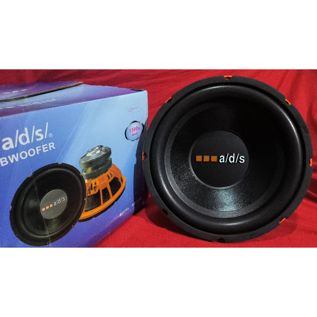 Subwoofer ADS AD-12-O double magnet/subwoofer AD-12-0 super Bass-yaafi car audio