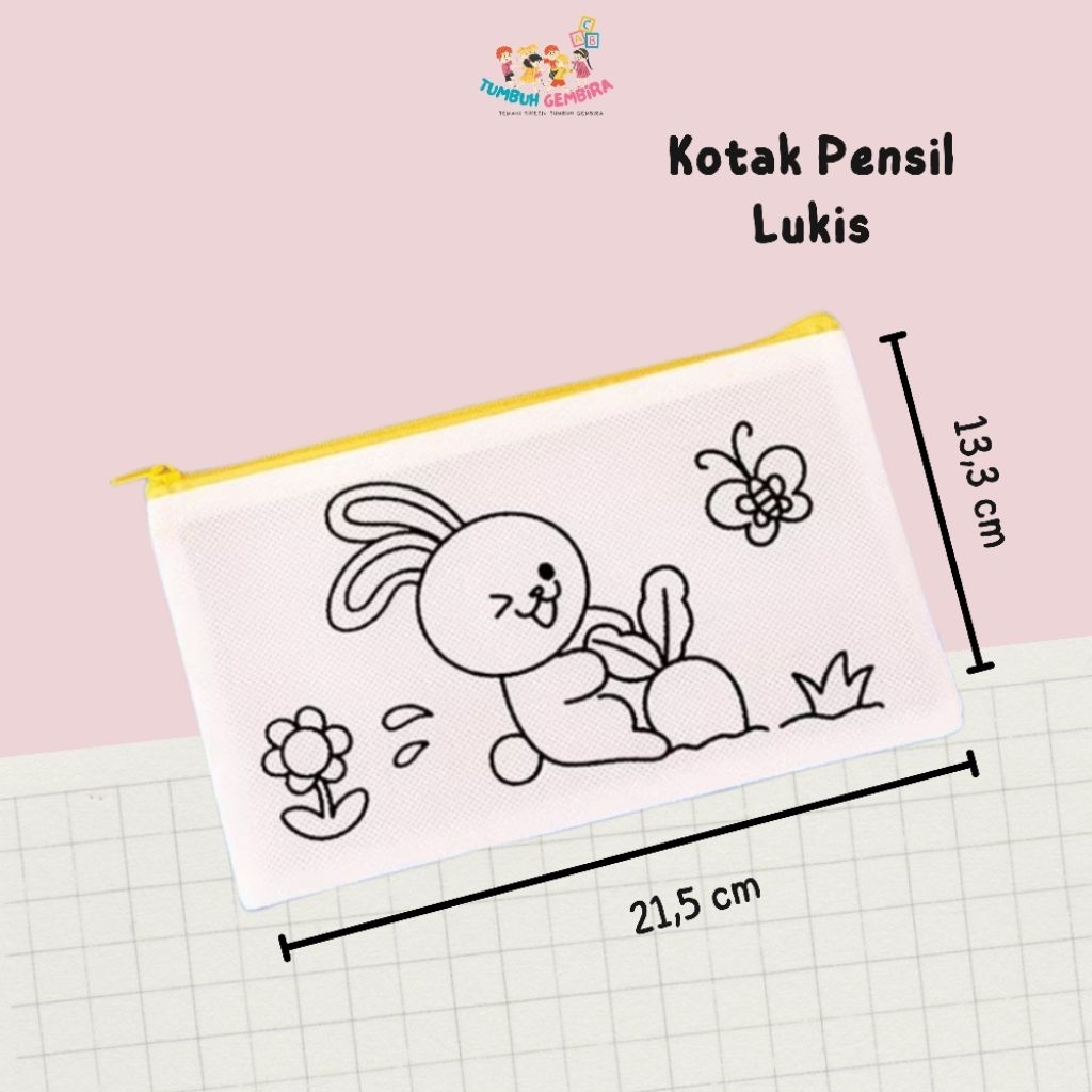 

MAINAN EDUKASI ANAK / MEWARNAI KOTAK PENSIL MINI / KOTAK PENSIL DIY