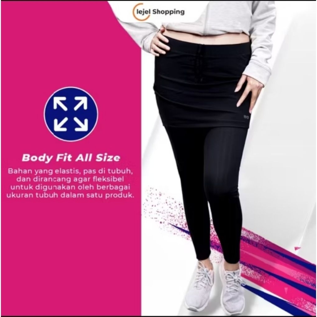 Vonvon Leging rok  olahraga by lejel home shoping