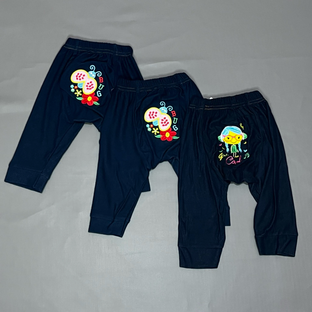 B008 / Legging popok anak perempuan / legging anak 1-2 tahun / legging perempuan / legging popok / l