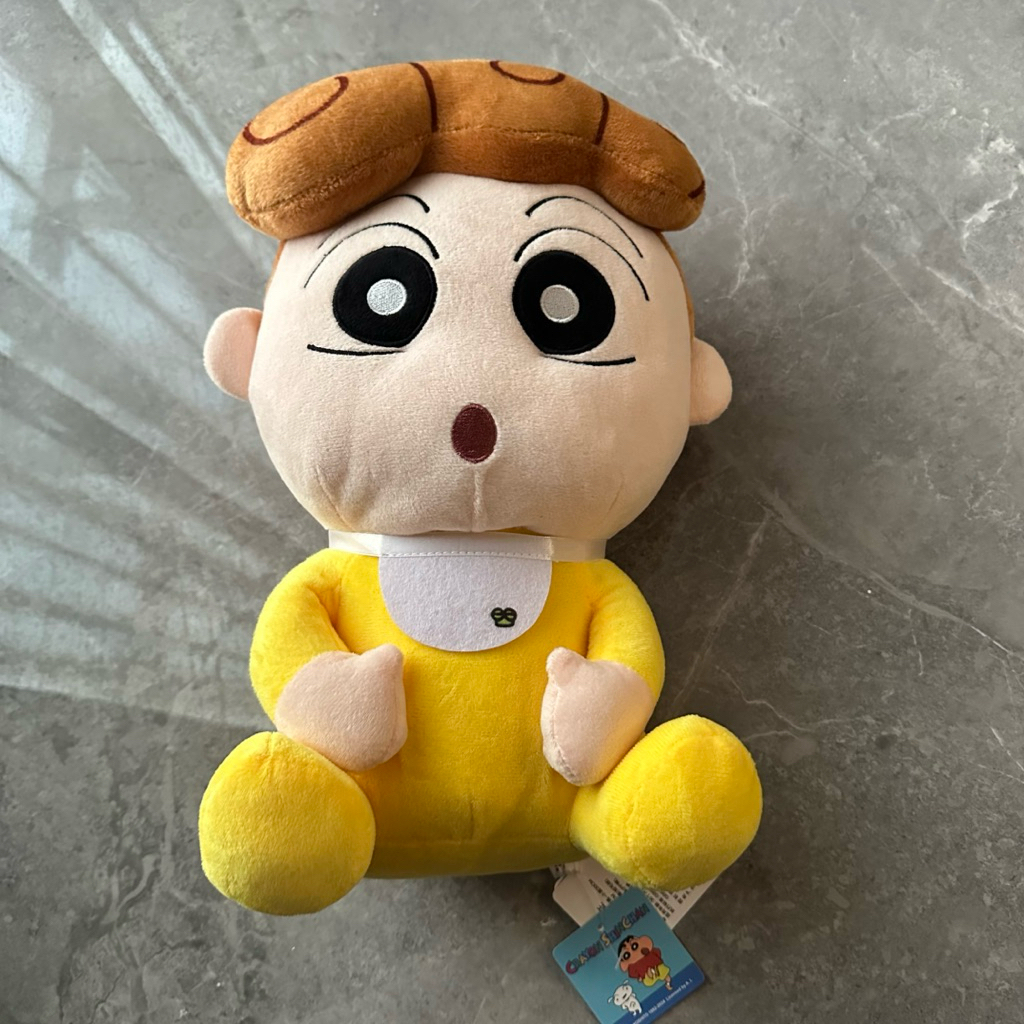 NEW BARU Boneka shincan shiro seragam himawari hima boo ingus 100% original banpresto banpres crayon