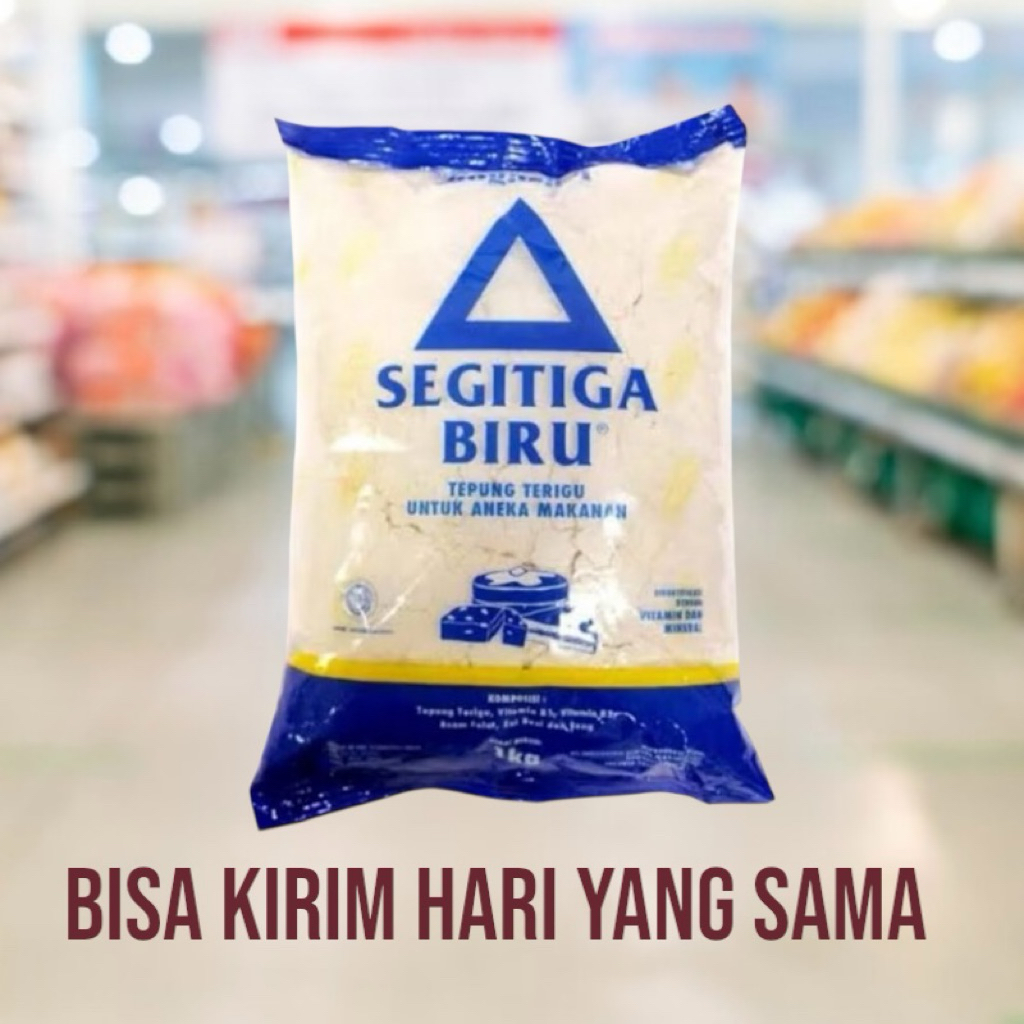 

Terigu Segitiga Biru Kemasan 1 KG