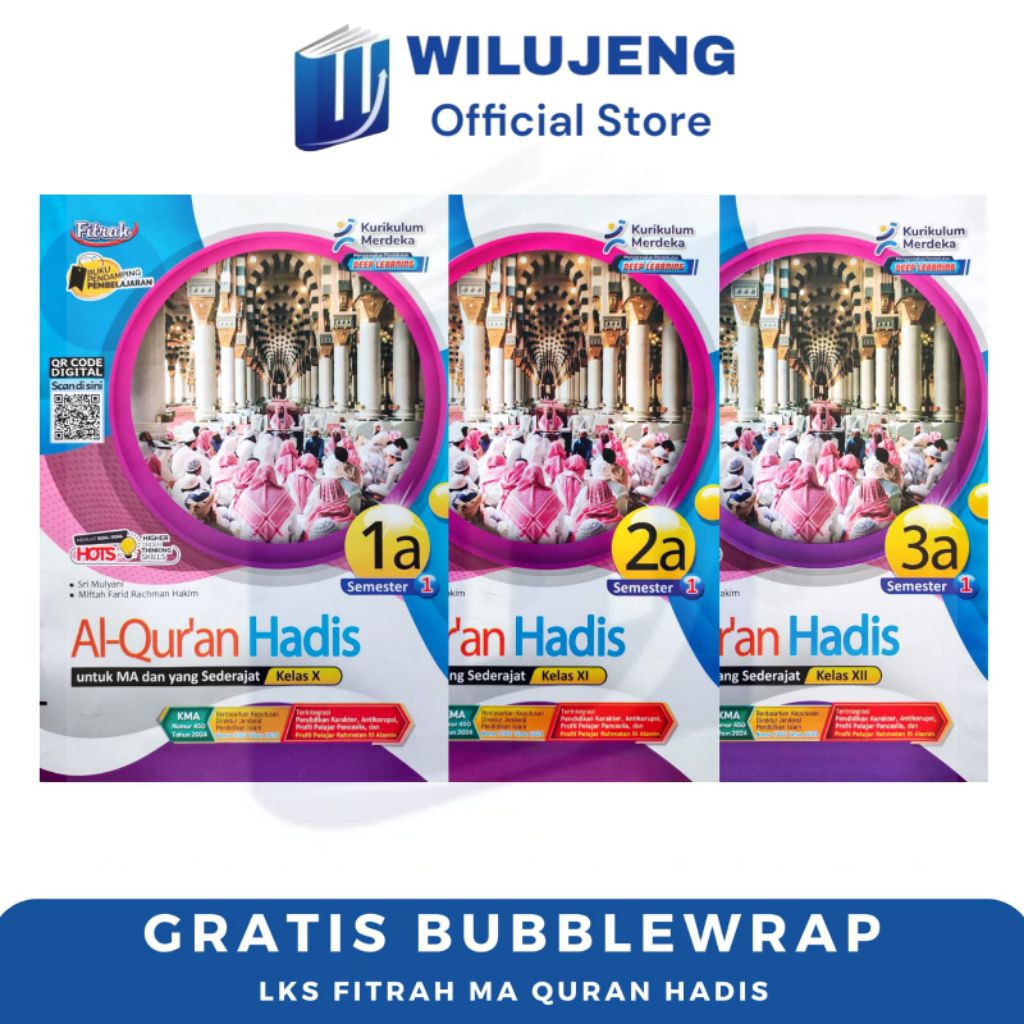 LKS Fitrah Al Quran Hadis Kelas 10 11 12 SMA MA Putra Nugraha