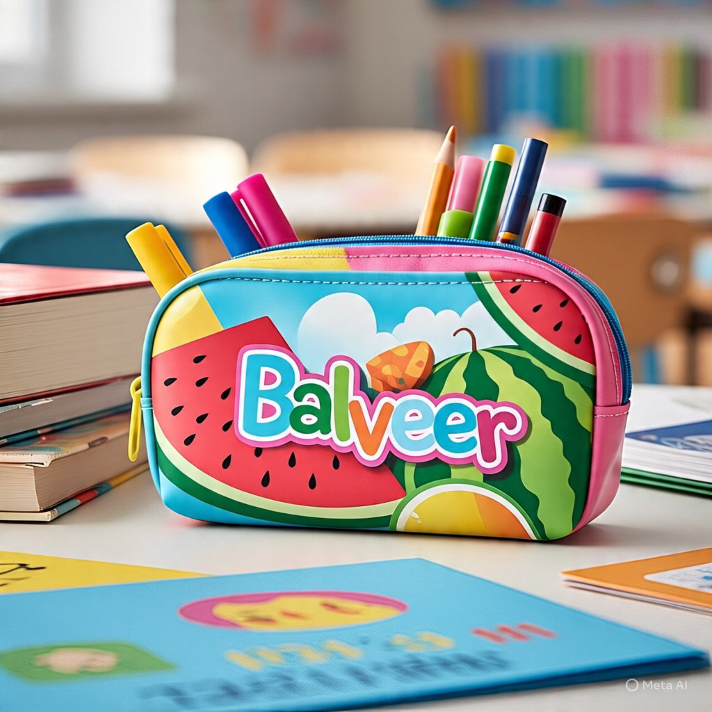 

Tempat Pensil Lucu Custom - Blveer gambar semangka Termurah