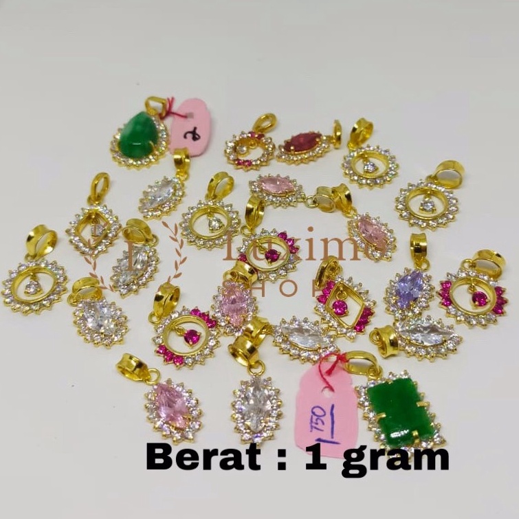 KODE H15V Liontin Dewasa Emas Muda