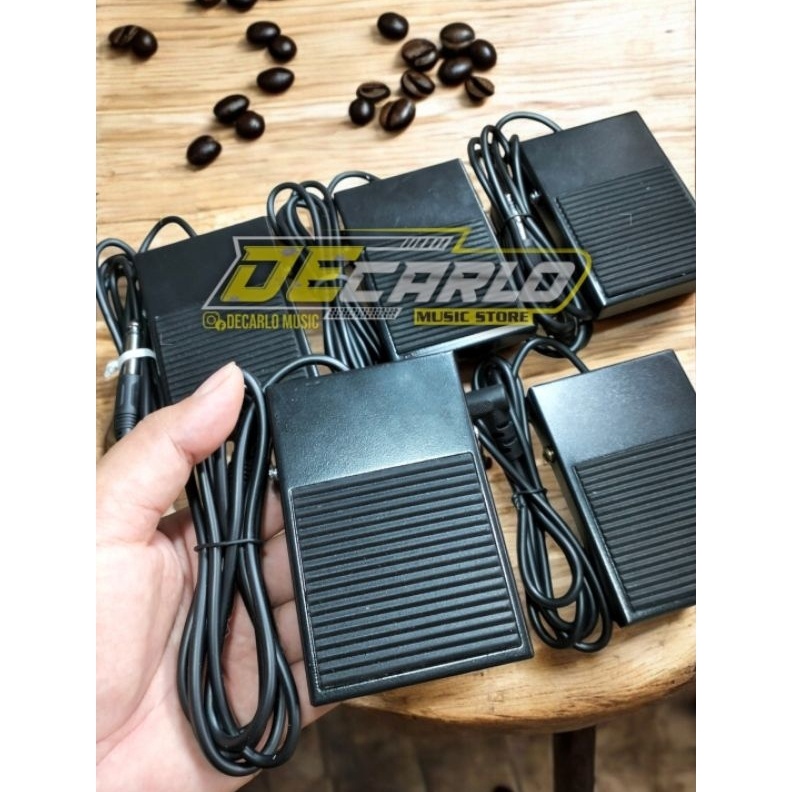 KODE W62D BODY BESI Pedal Sustain Pedal Dess Untuk KeyboardDrum Elektrik Dtx12Ashley Dme Dll
