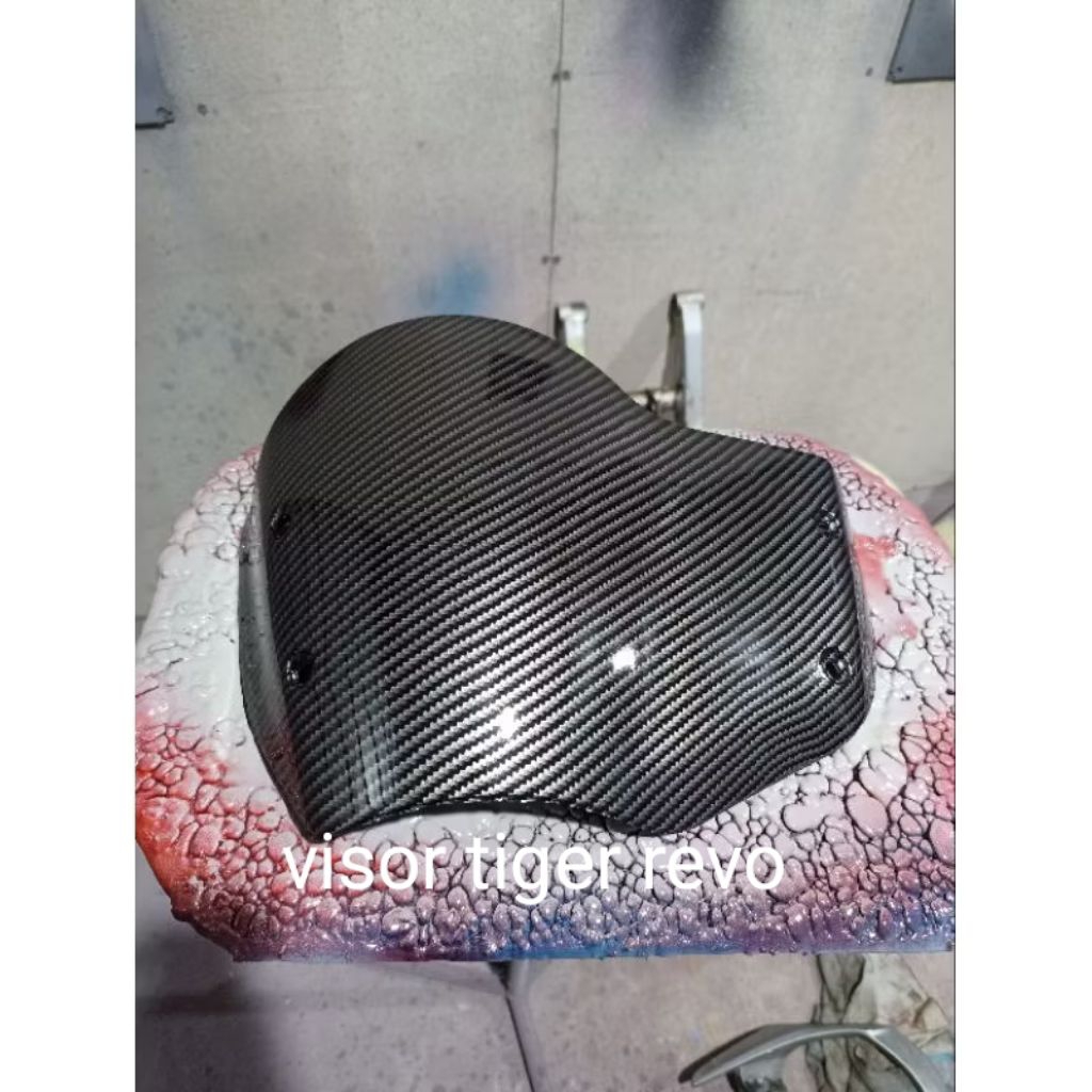 VISOR TIGER REVO CARBON KEVLAR GLOSSY