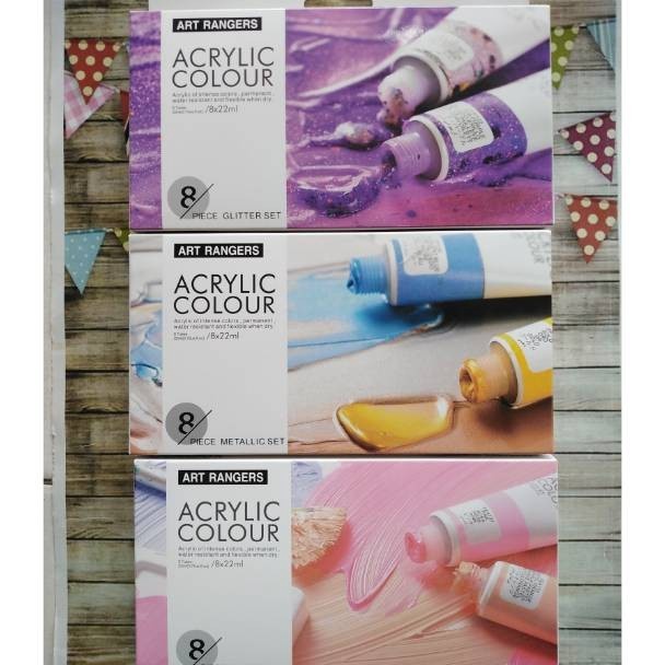 

KODE C38X TBMO ART RANGERS ACRYLIC COLOUR 8X22ML VTEC