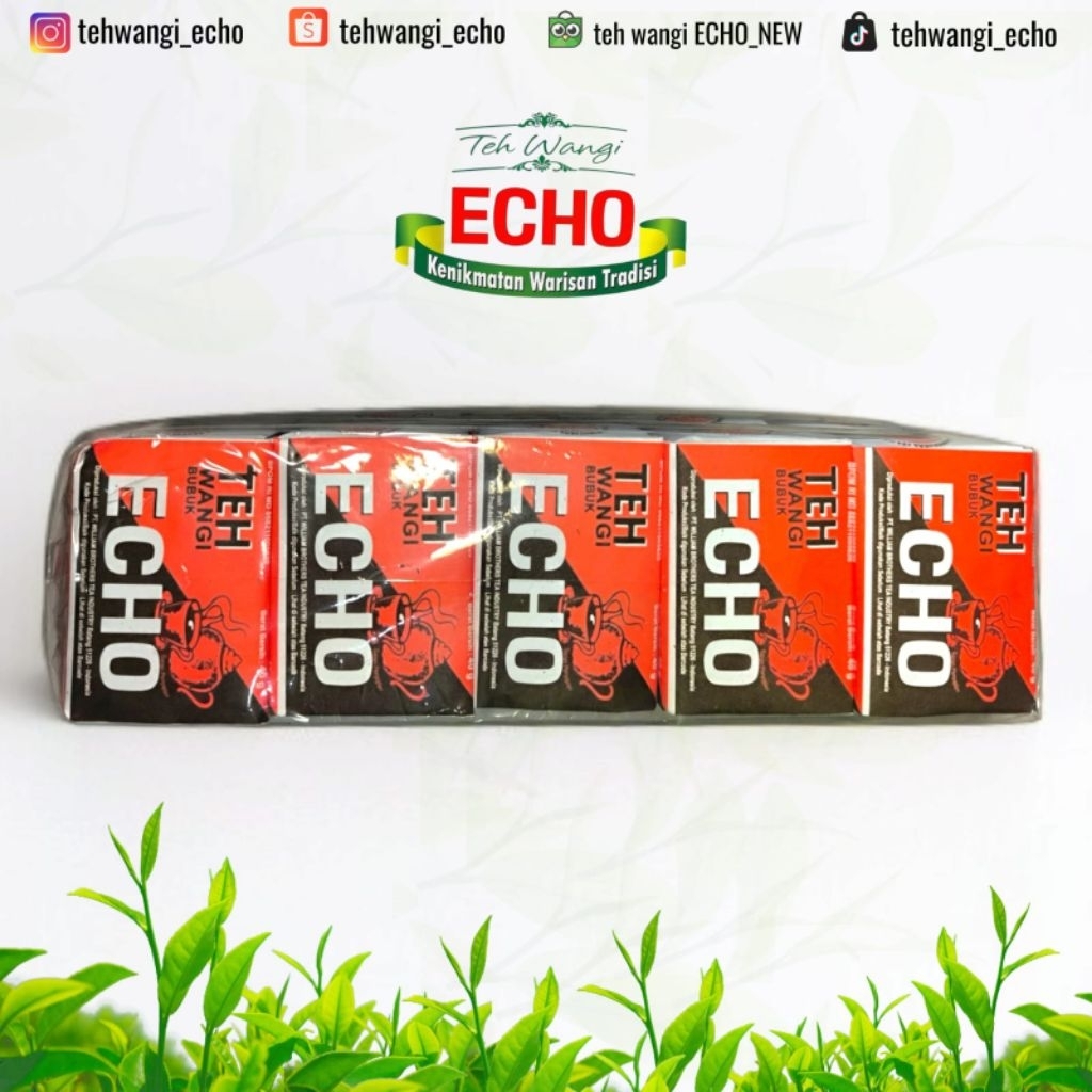 

Teh Wangi ECHO Orange ( 1 Slop isi 10 pcs x 40 Gr )