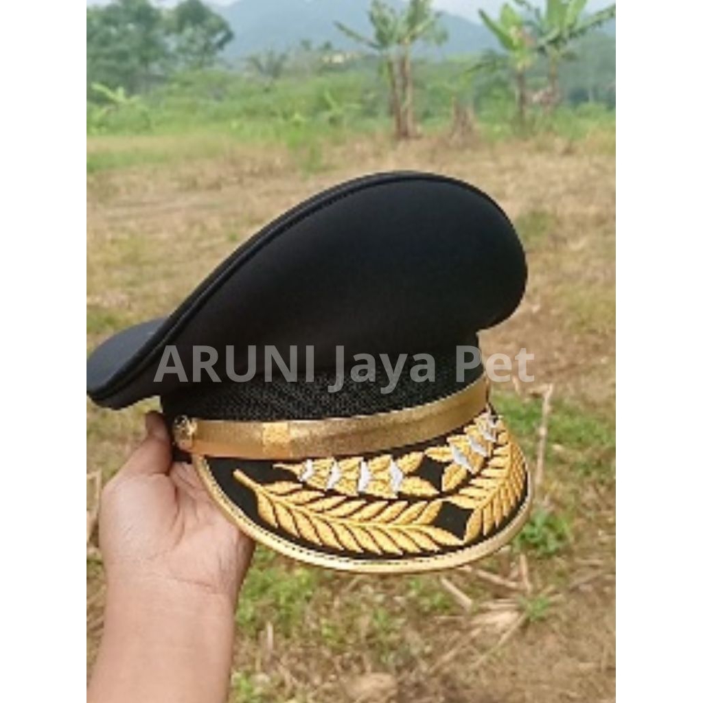 topi pet paskibra (bisa costum)