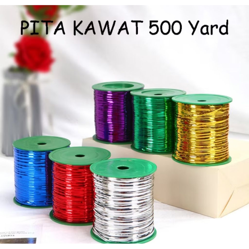 

PITA KAWAT 500 YARD TWIST TIE KAWAT SOUVENIR ULANG TAHUN GODDIE BAG