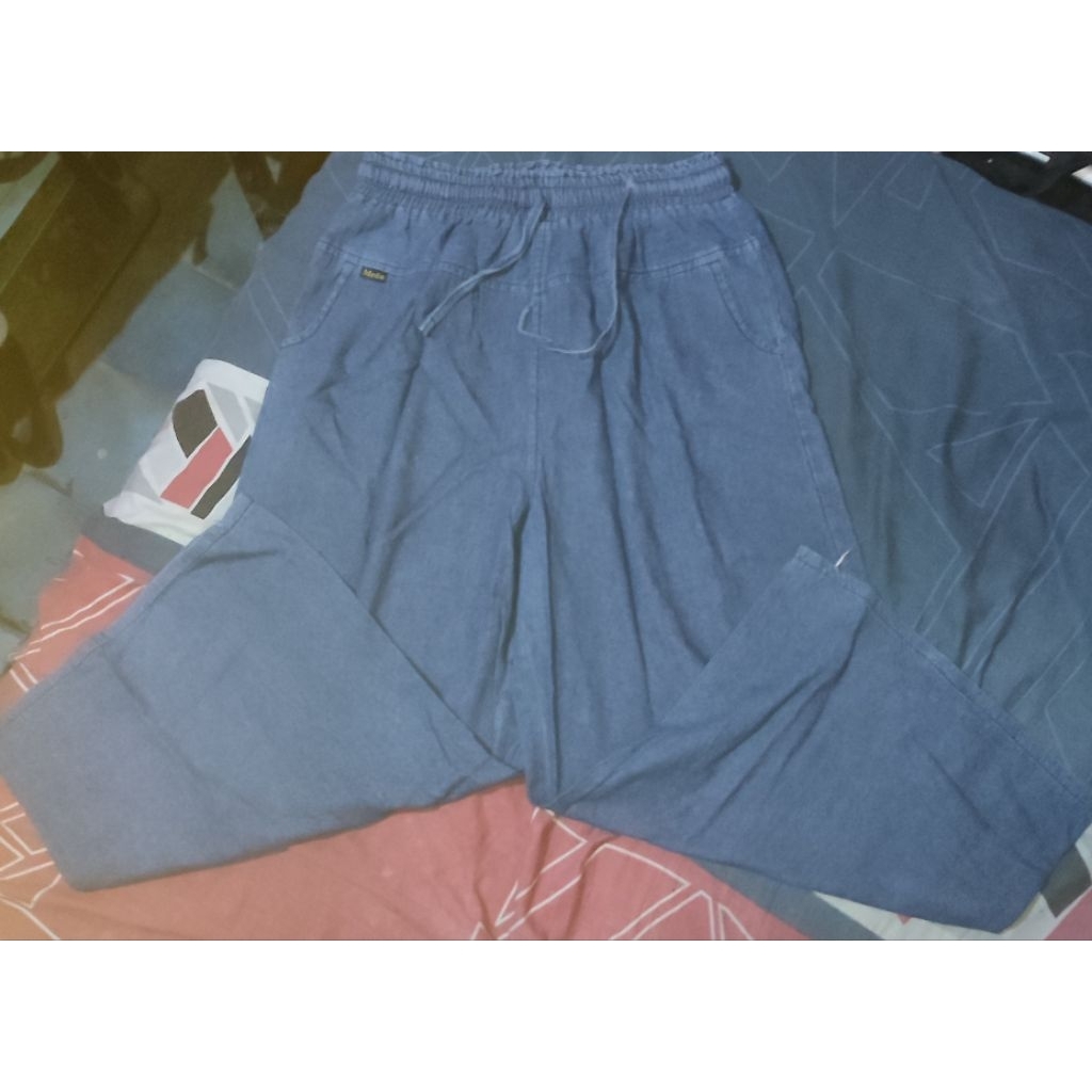 KULOT RAWIS SEMI JEANS WANITA