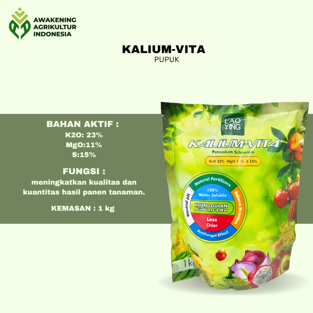 LAO YING KALIUM-VITA PUPUK 1 KG
