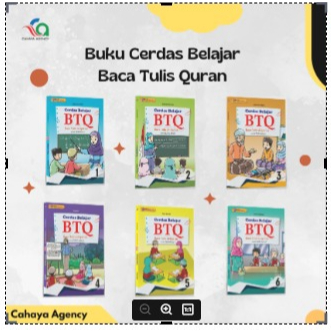 Buku Belajar Baca Tulis Quran BTQ