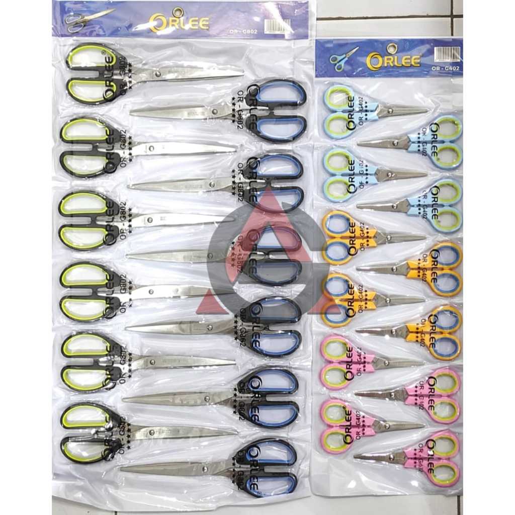 

Gunting / Alat potong / Gunting Renteng Warna Warni Besar G802 / Kecil G402 ORLEE