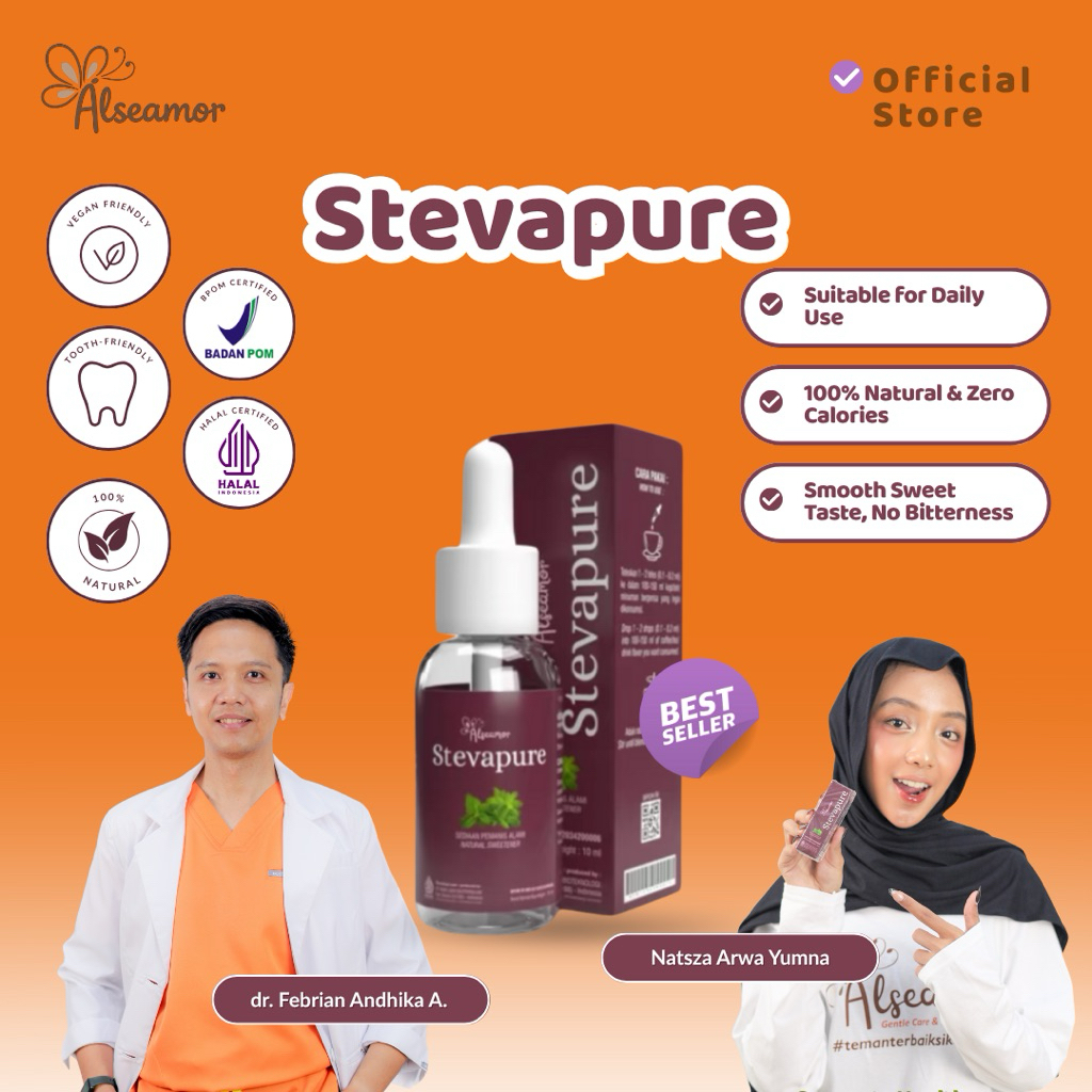 

Alseamor Stevapure - Stevia Tetes