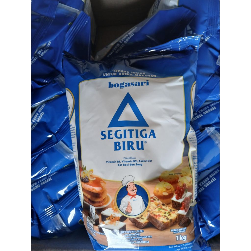 

Tepung terigu segitiga biru 1000gr