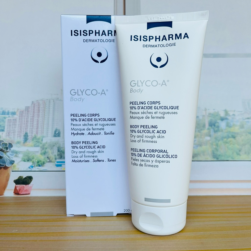 Isispharma Glyco A Body - 200ml BPOM peeling badan