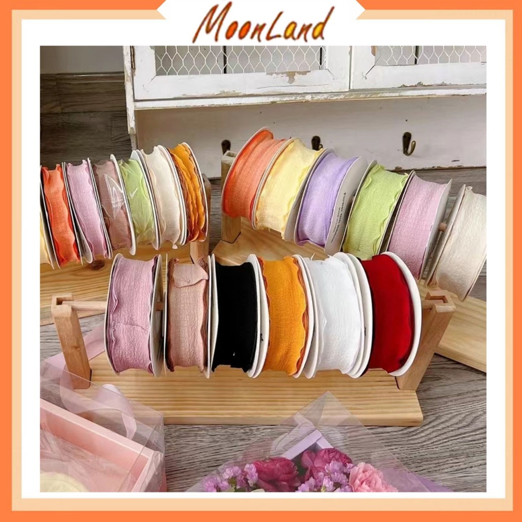 

Pita Korea ribbon wave Pita buket bunga Pita kado ribbon roll PT14