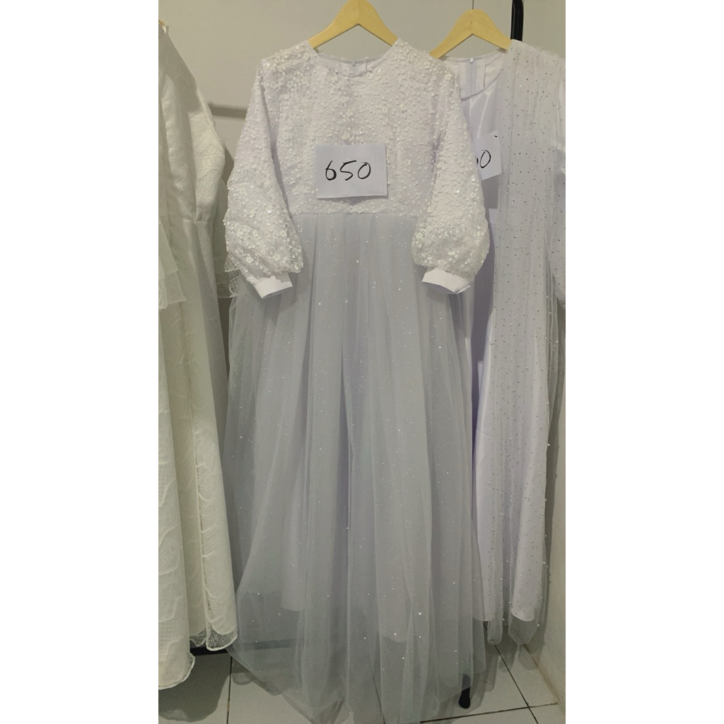 Gaun Pengantin syari // Wedding dress // gaun putih // gaun pengantin