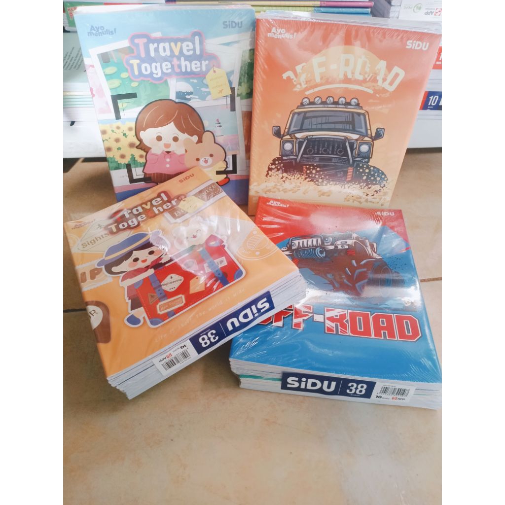 

Buku Tulis Sidu 38 lembar isi 10pcs