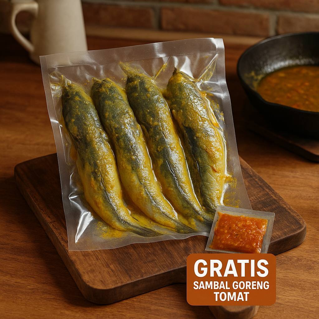 

Ikan Lele Marinasi Bumbu Kuning Isi 4 dan 8 Ekor