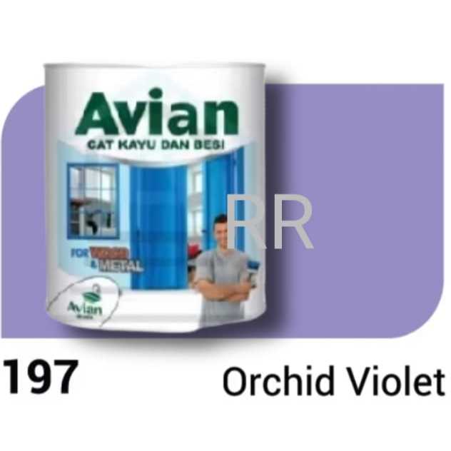 

Cat Avian Warna ungu (Laurel 657) Cat Kayu dan Besi cat Minyak 100cc, 200cc