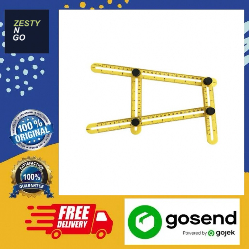 

EML Penggaris 4 Sudut Flexible Four Sided Corner Folding Ruler - INU20