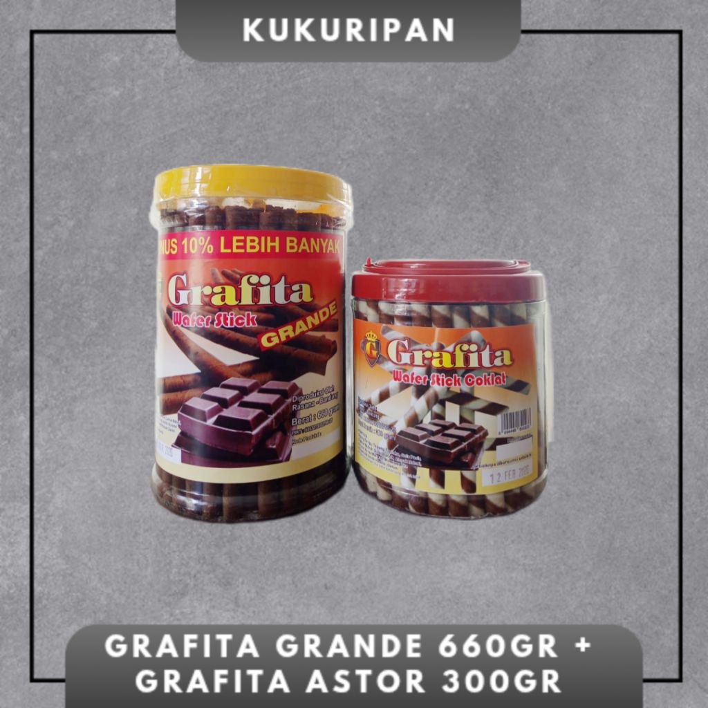 

[PROMO] BUNDLING ISI 2 TOPLES GRAFITA GRANDE + GRAFITA WAFER ASTOR
