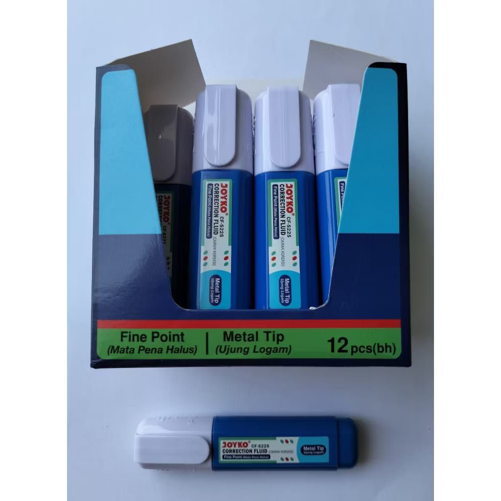 

(1 PCS) Stipo / Tipex Correction Fluid Koreksi Penghapus Cair JOYKO CF-S225/S-225