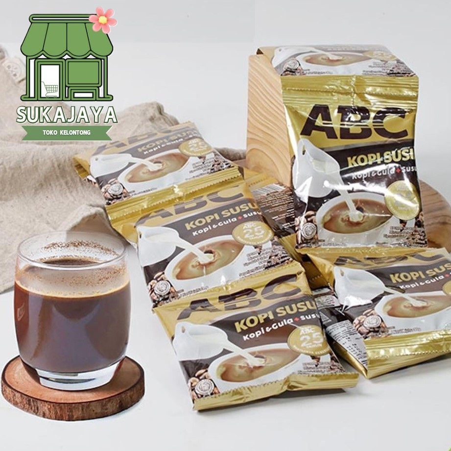 

KOPI ABC SUSU 1 RENTENG ISI 10 (@ 31 Gram)