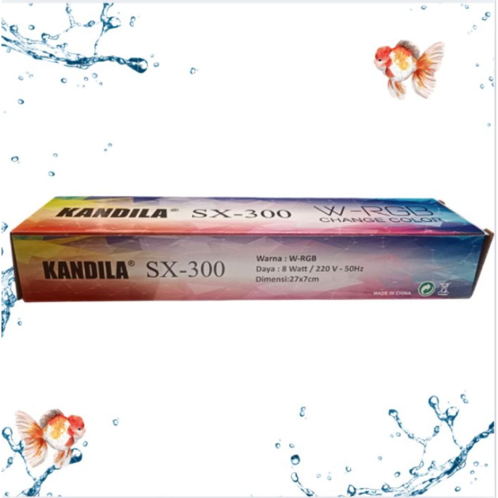 LAMPU KANDILA PRO SX 300 3 MODE CAHAYA LED AQUARIUM CHANGE COLOR
