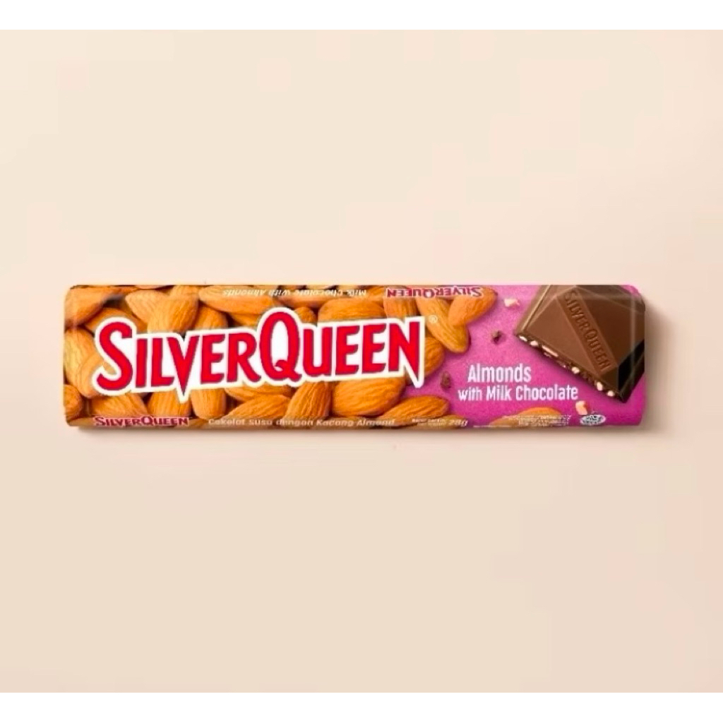 

SILVERQUEEN COKELAT ALMOND CASHEW 22 GRAM 1 BOX (10 PCS)