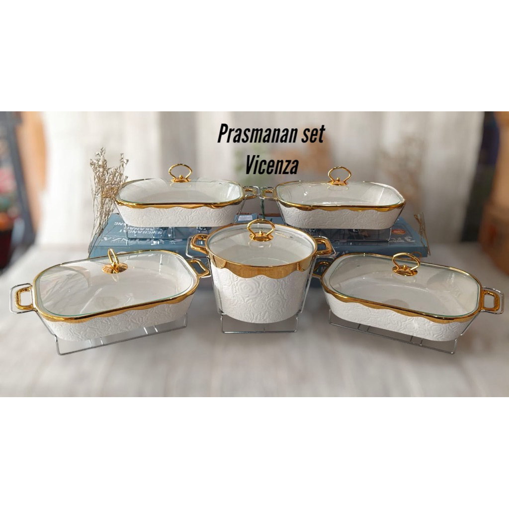 prasmanan set vicenza gold mewah