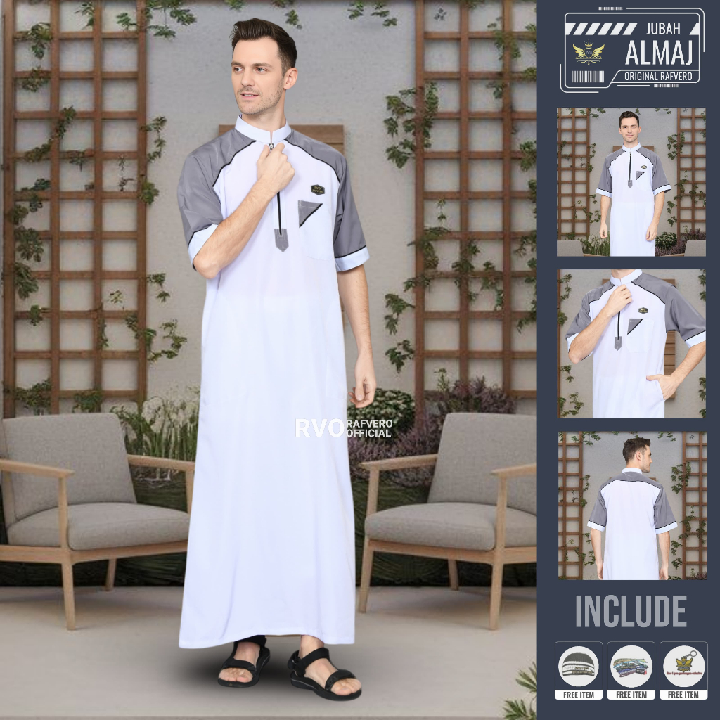 Jubah Almaj original rafvero