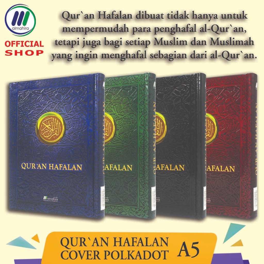Almahira -- Quran Hafalan A5 Cover Batik