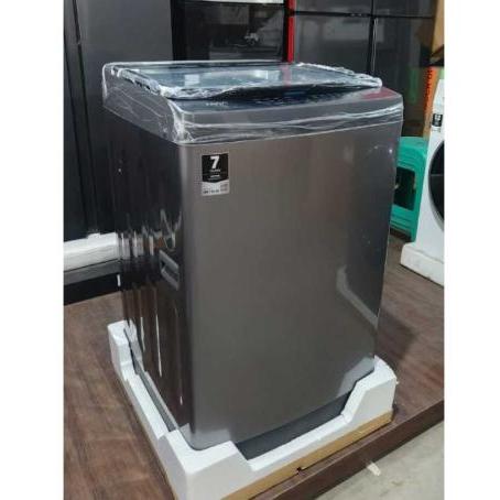 AQUA mesin cuci top loading automatis 10kg AQW 1000F / MESIN CUCI AQUA 1 TABUNG 10KG / MESIN CUCI AQ